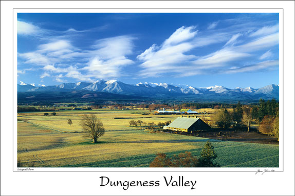 Dungeness Valley 12x18 Poster