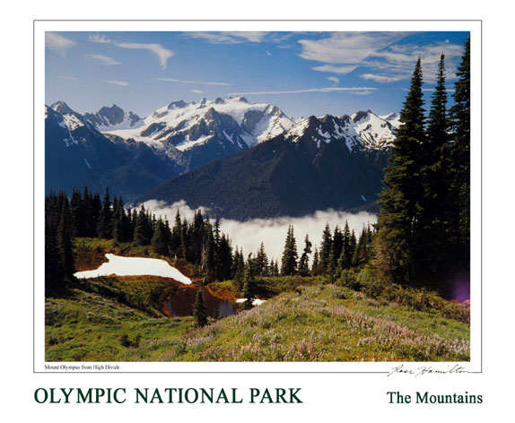 Mount Olympus 20x24 Poster